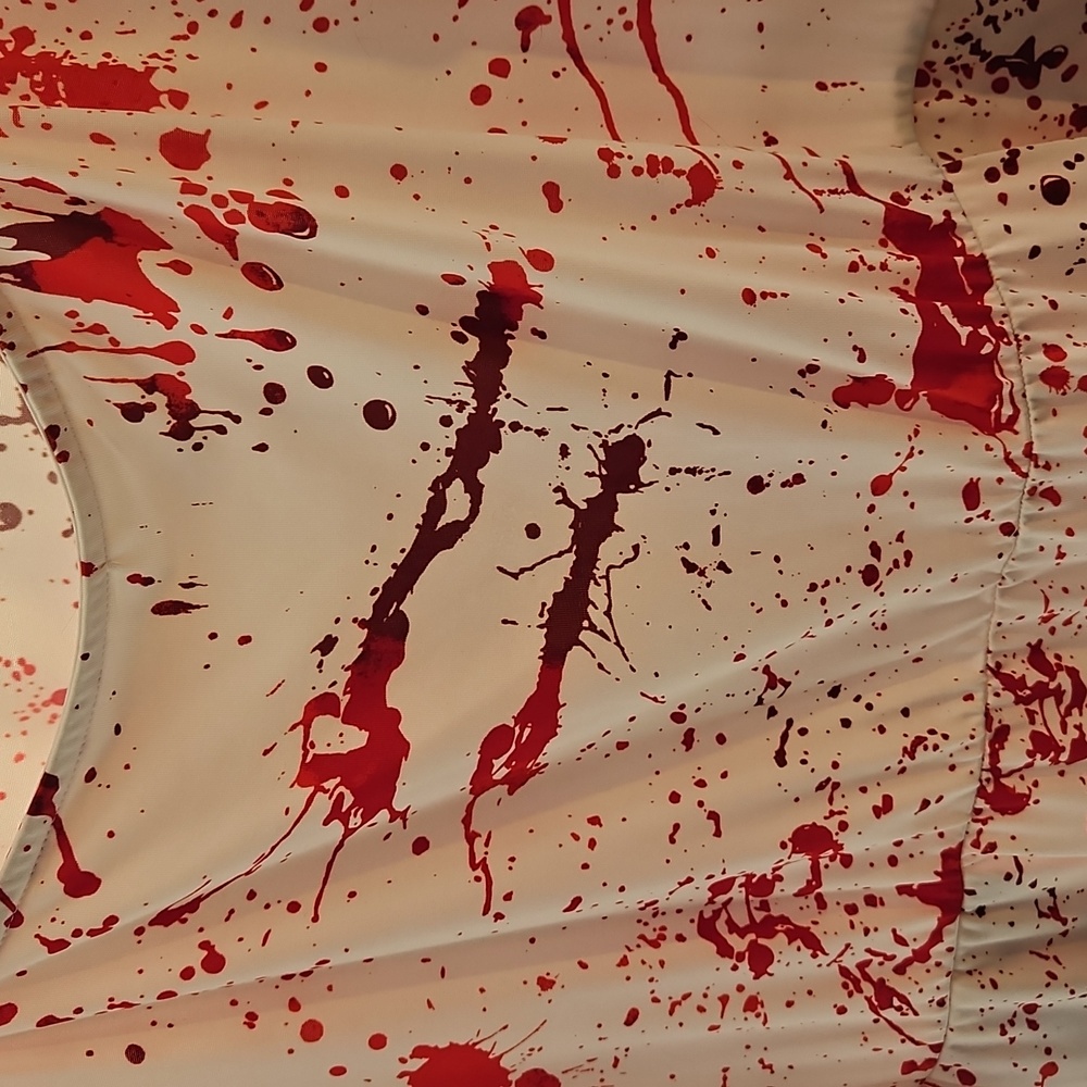Torrid Halloween Blood Splatter Dress - Picture 7 of 8